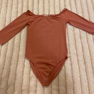 Rose-colored Bodysuit